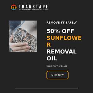 50% Off Removal Oil Sunflower ✨