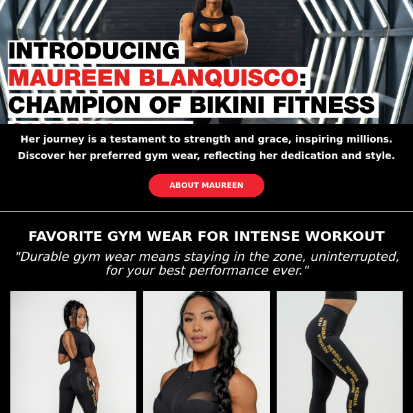 What is the most durable gym wear? 🤔 Maureen Blanquisco told us more about it.