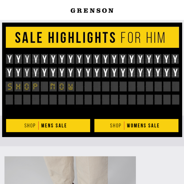 Grenson sale on sale