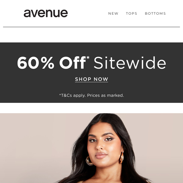 New Arrivals: Shifting Seasons with 60% Off* Sitewide