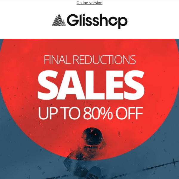 FINAL REDUCTIONS 💣 up to 80% off 