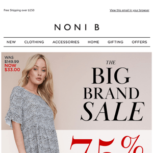 THE BIG BRAND SALE | Up to 70% off