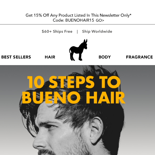10 Steps To Perfect Hair