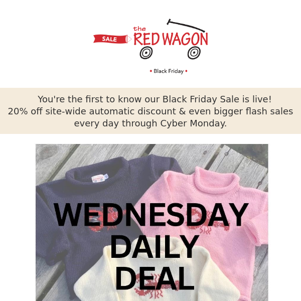 30% OFF - Wednesday Daily Deal!!