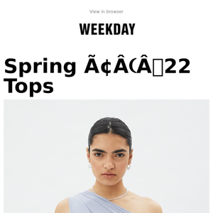 New Arrivals: Spring ’22 Tops