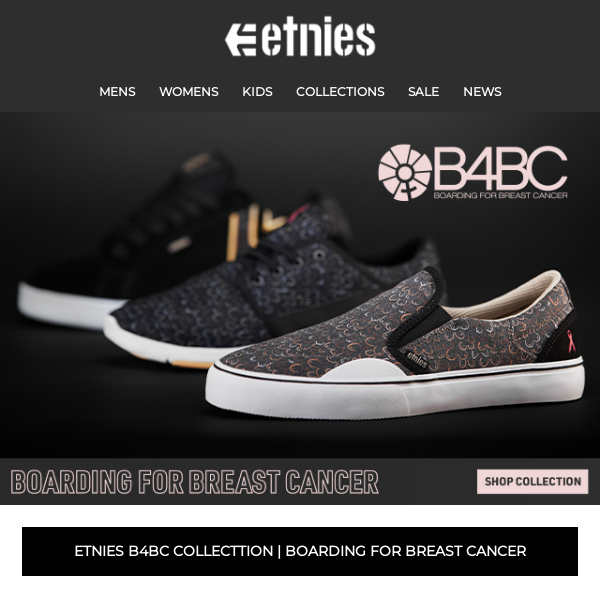 The B4BC Collection 💝 Boarding for Breast Cancer - Etnies