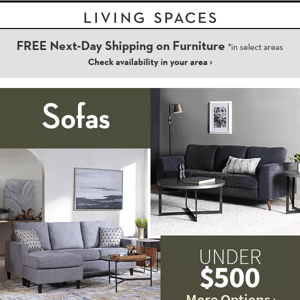 Sofas UNDER $500: Cozy Savings