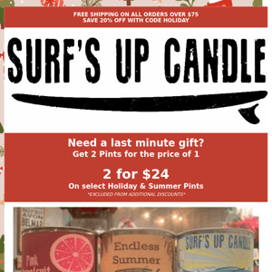 EXTENDED! Get 2 Gifts for the price of 1!