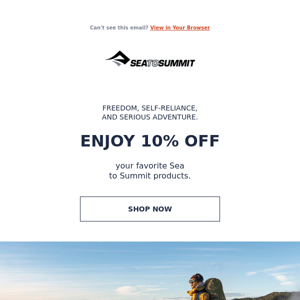 Enjoy 10% Off Freedom In Any Environment