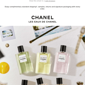 New sizes of LES EAUX DE CHANEL