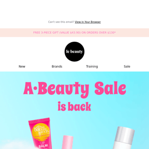 💙 15% Off A-Beauty 💙 It's back!