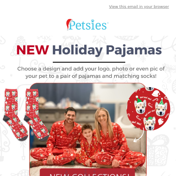 New Kid Sizes - Get Your Matching Holiday PJs Today!