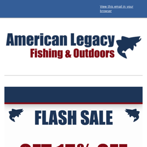Get 15% Off Used Gear W/ Any Tackle Purchase!