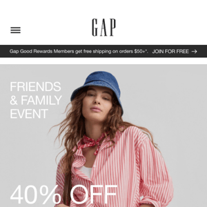 FORTY PERCENT OFF has dropped