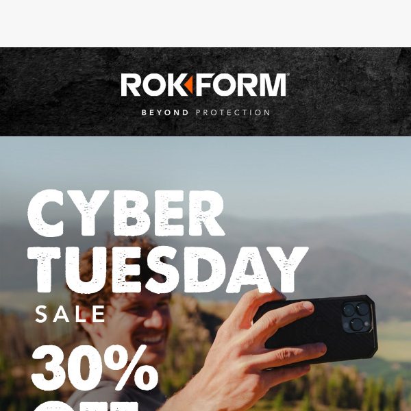 Cyber Tuesday | Last Chance For 30% Off!