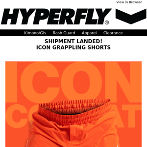Shipment LANDED🛬 | Icon Grappling Shorts