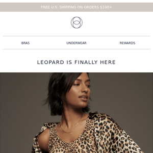 Be LOUD in Leopard Print. It’s finally here!