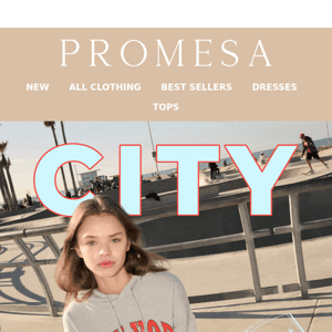 Celebrate your favorite city with our new graphic tops!