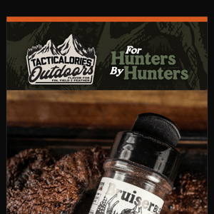 🏔️🦌 BRUISER Big Game seasoning is BACK!