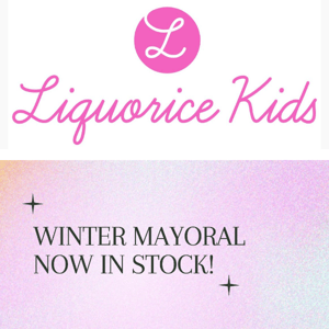 Winter Mayoral New Arrivals ❄