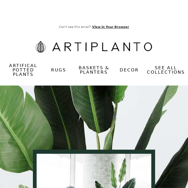 🌿Looking for low-maintenance greenery? Our faux plants are the answer  Artiplanto