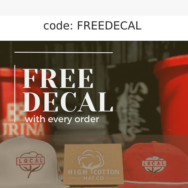 FREE DECAL