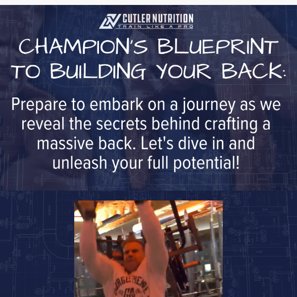 Elevate Your Back Game: Blueprint for Victory ✌️