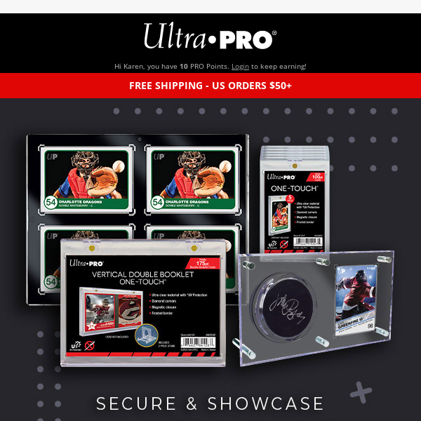 ✅ Secure & Showcase Your Memorabilia, Ultra PRO International