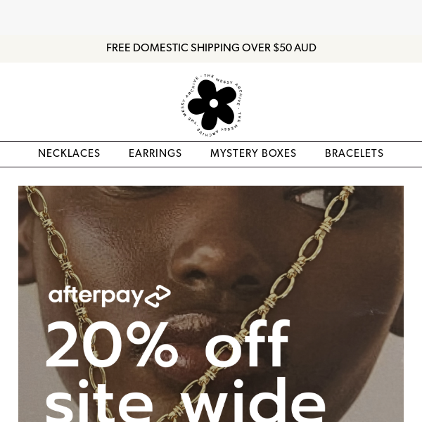 20% OFF EVERYTHING