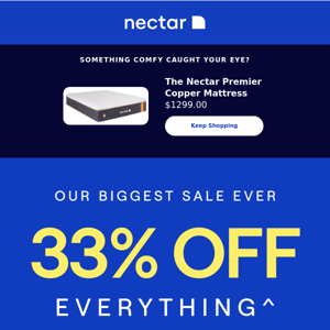 Looking at The Nectar Premier Copper Mattress? + NOW 33% Off