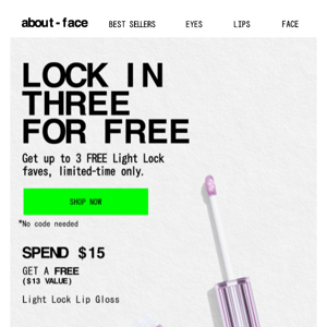 Score 3 FREE Light Lock bestsellers