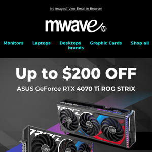 Get up to $400 OFF Graphics Cards!