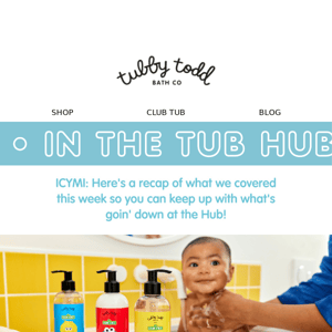 This Week in the Tub Hub