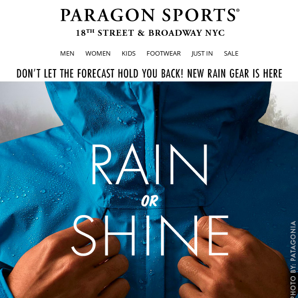 RAIN READY 🌧️ Keep Dry with Our Rain Gear Collection