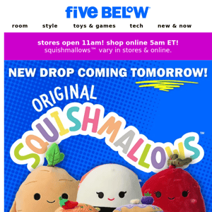 yummy new squishmallows drop TOMORROW! 🍣🥕