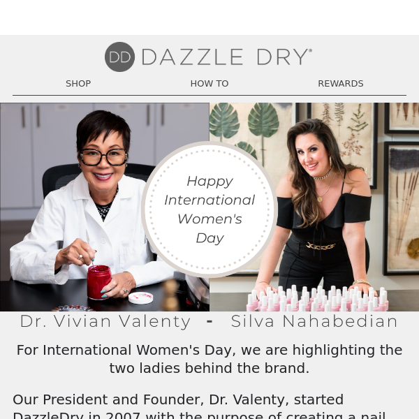 Celebrating the Women of Dazzle Dry