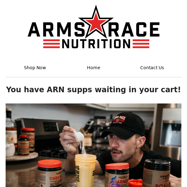 You left these ARN Supps in your cart!