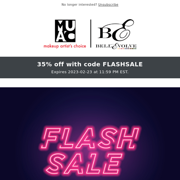 FLASH SALE