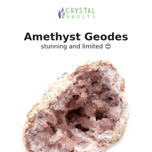 WOW! Amethyst Geodes Available 😍