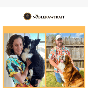 😘Dog Lovers Unite: Step into the Sunshine with Our Custom Hawaiian Shirts, Celebrating the Bond Between You and Your Four-Legged Friends!