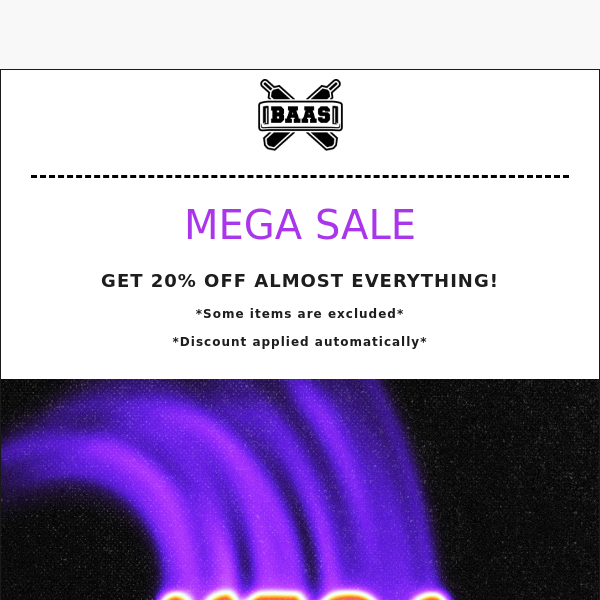 ✨ MEGA SALE ✨