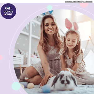 🐇🌈 Follow the Bunny Trail: Discover Easter Gift Card Surprises!