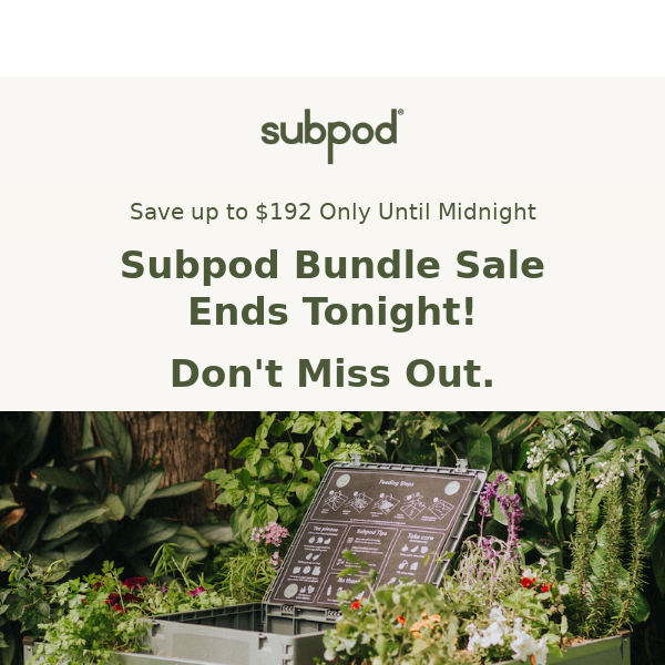 ⏰ Don't Miss Out - Bundle Sale Ends Tonight!