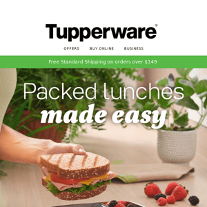 Save time and money with packed lunches