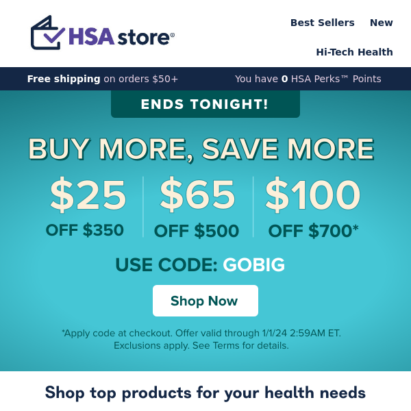 HSA Store