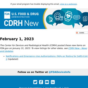 CDRH New - February 1, 2023