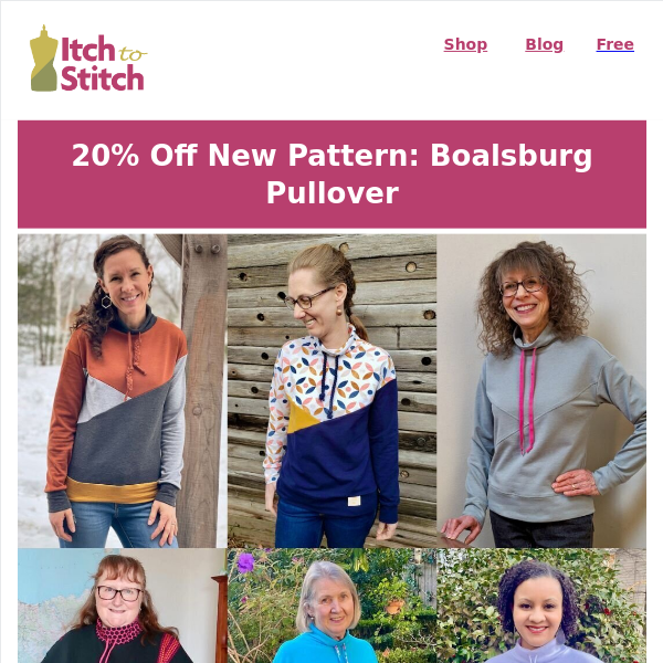 20% Off Boalsburg Pullover Release Week