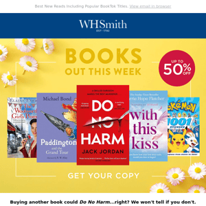 Up To 50% OFF Must-Have Books – Out This Week