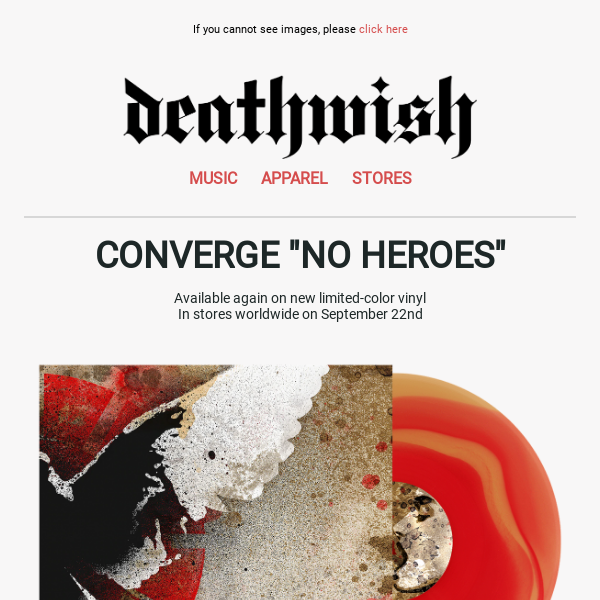 💥 Converge "No Heroes" Out September 22nd