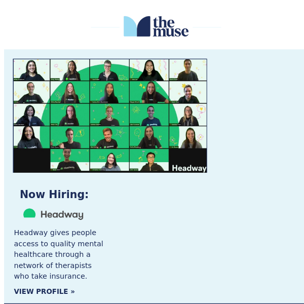 Now Hiring: Headway